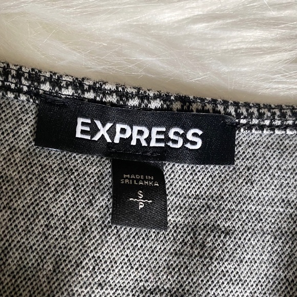 Black & White Mini Dress - Size Small (EUC) - Picture 5 of 6